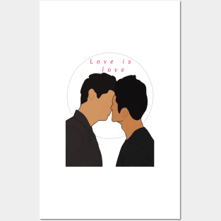 Malec: Love is love Posters and Art